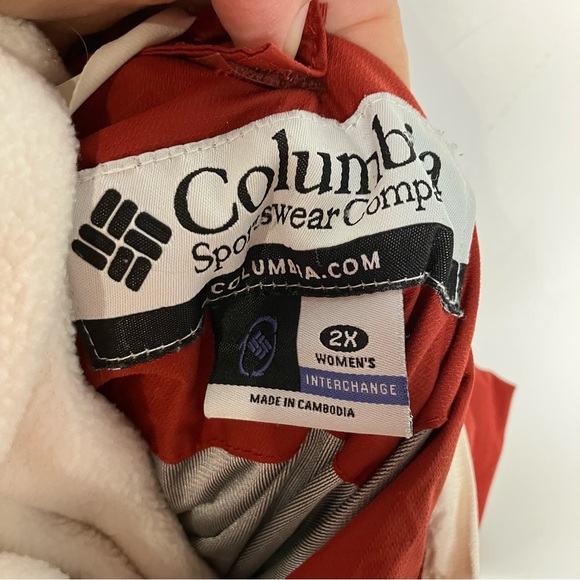 Columbia 3-in-1 interchange jacket coat women’s size XXL outdoor gear casual - Picture 6 of 11